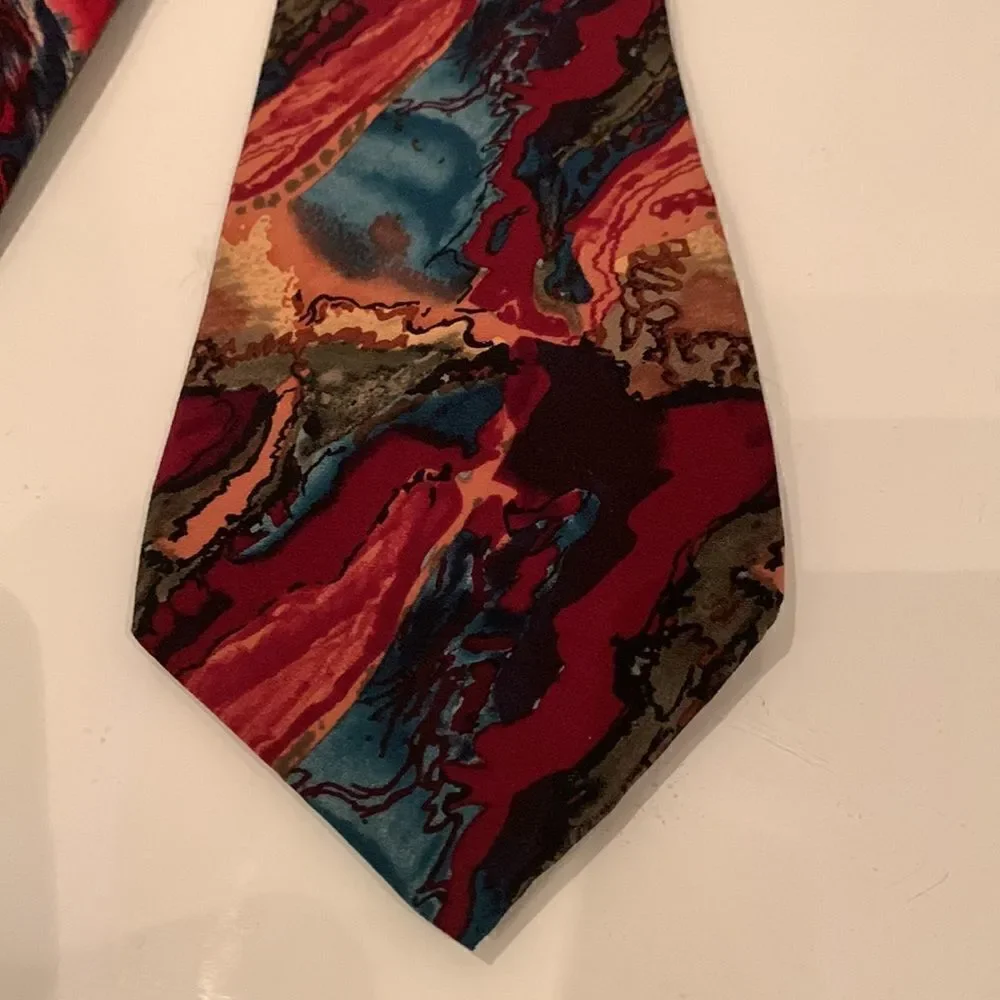 Two Vintage J. Garcia Neckties